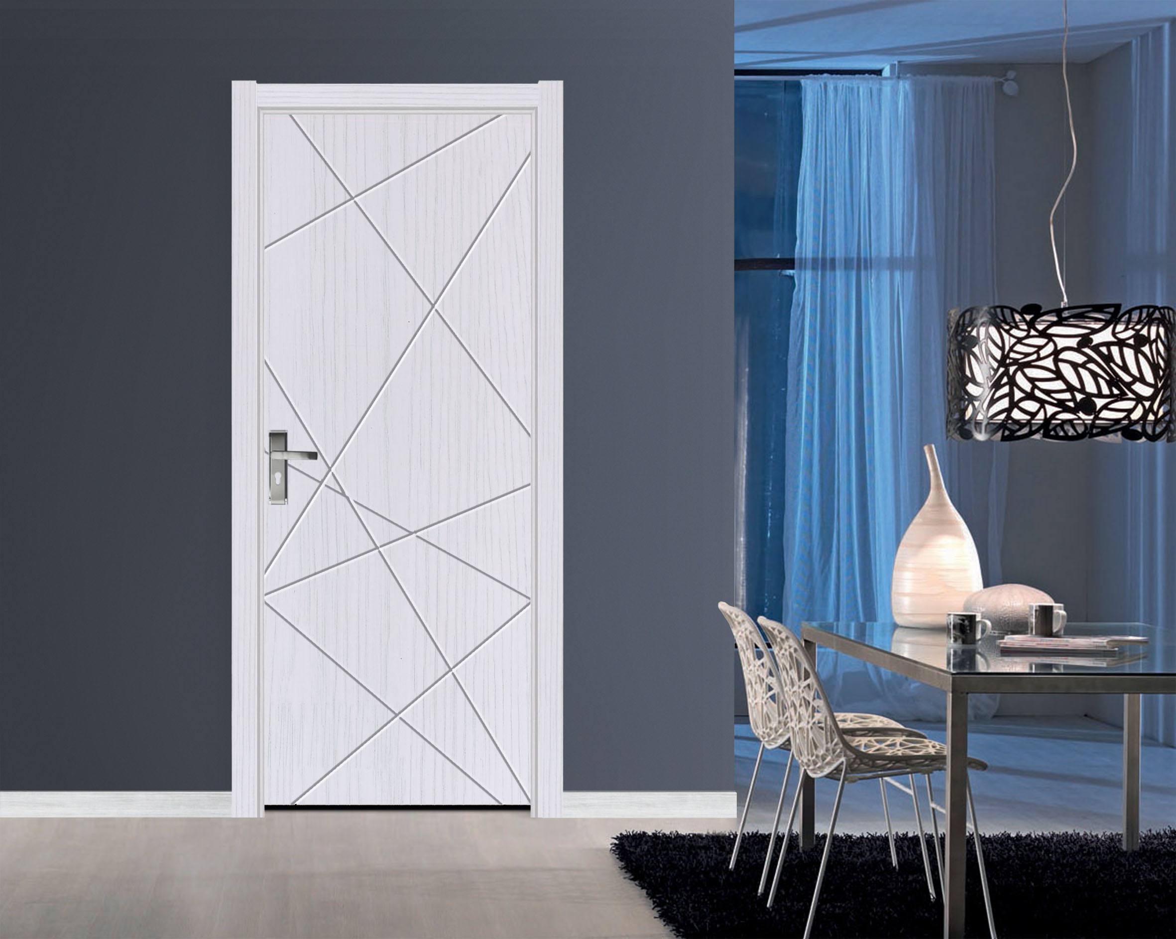 簡約的家裝風格，少不了一扇免漆門