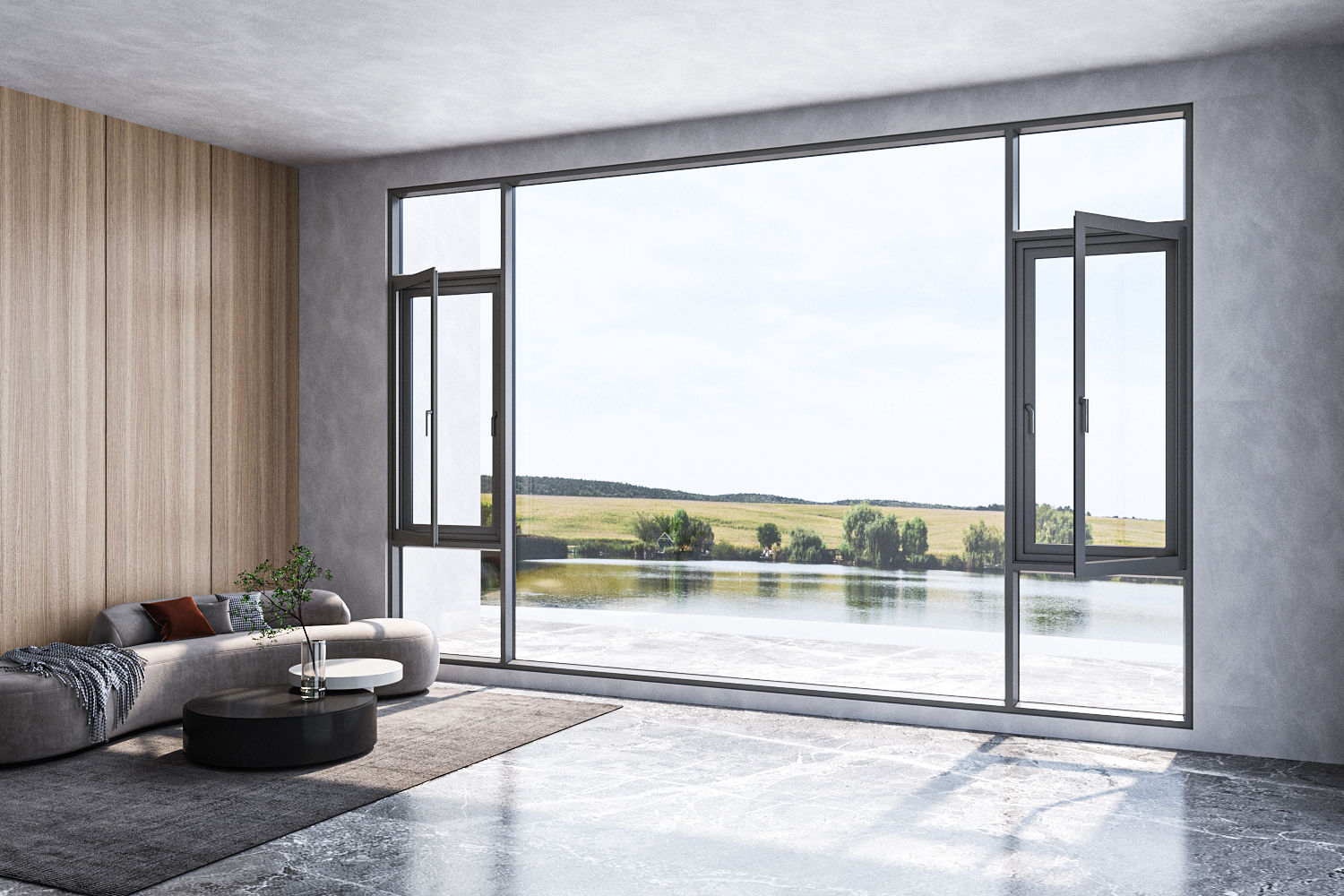 時代K6斷橋系統(tǒng)平開窗(N)