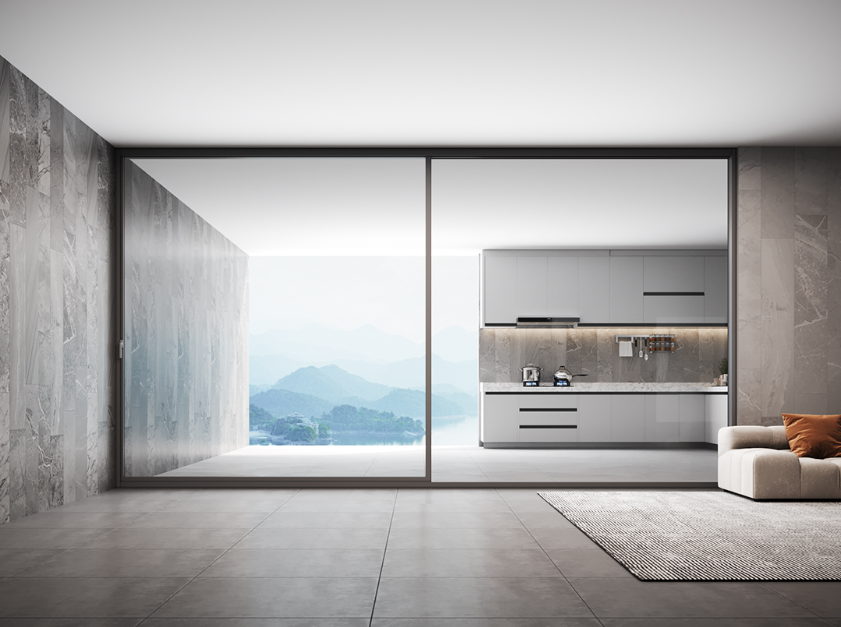 時(shí)代AT3極窄提升推拉門